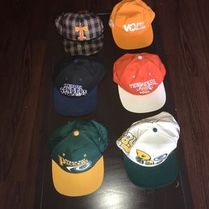 Vintage Green Bay Packers, Tennessee, Cowboys Hat.